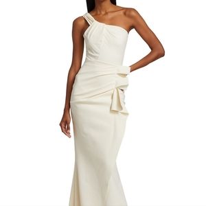 Chiara Boni la Petite Robe Seki One-Shoulder Gown